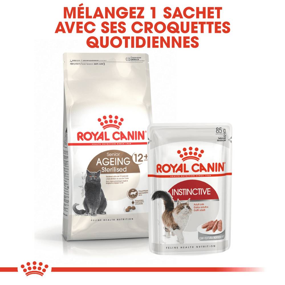 Royal Canin - Royal Canin - Croquettes pour Chat Ageing Sterilised 12+ - 4 kg - Image 12
