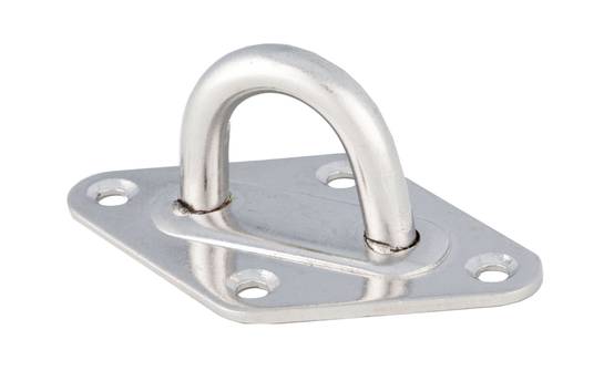 Jardiline - Pontet pour fixation de voile d'ombrage Ø.8 mm