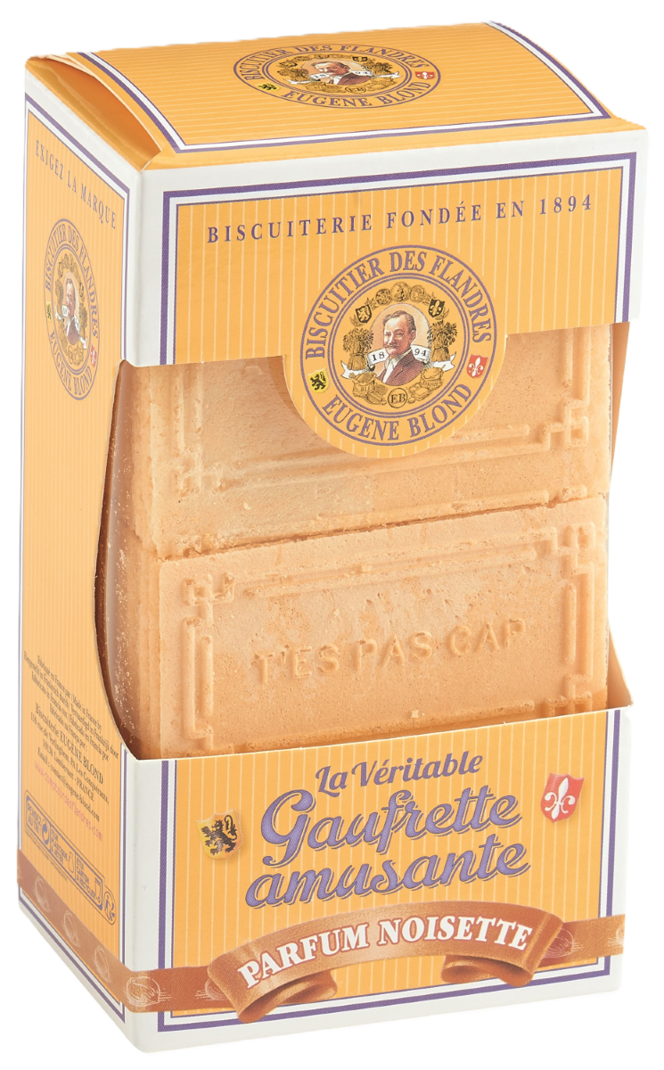 Eugène Blond - Gaufrettes amusantes noisette 175 g - Eugène Blond - Image 4