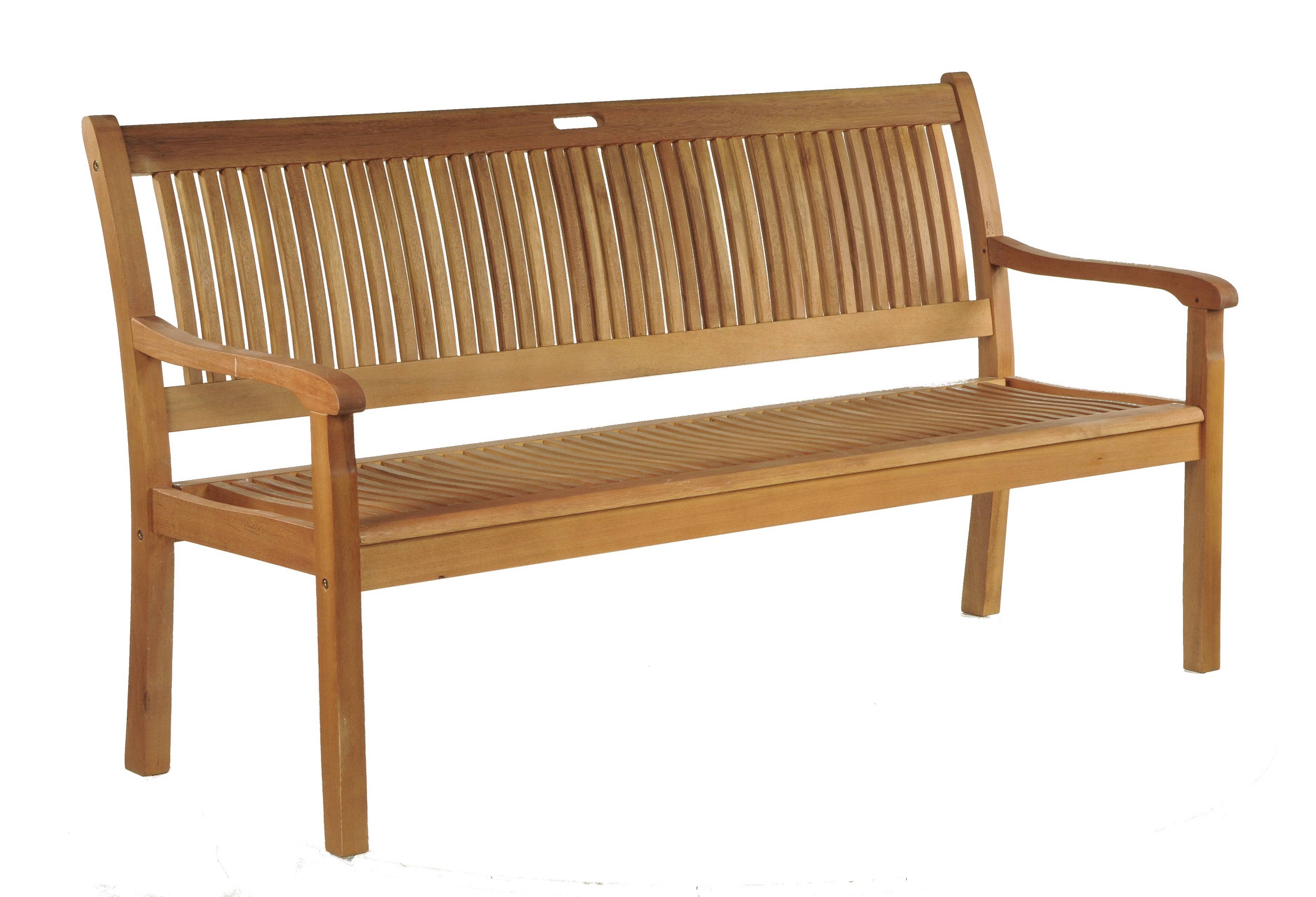 Pro Loisirs - Banc de jardin bois 3 personnes Amadeo - Proloisirs