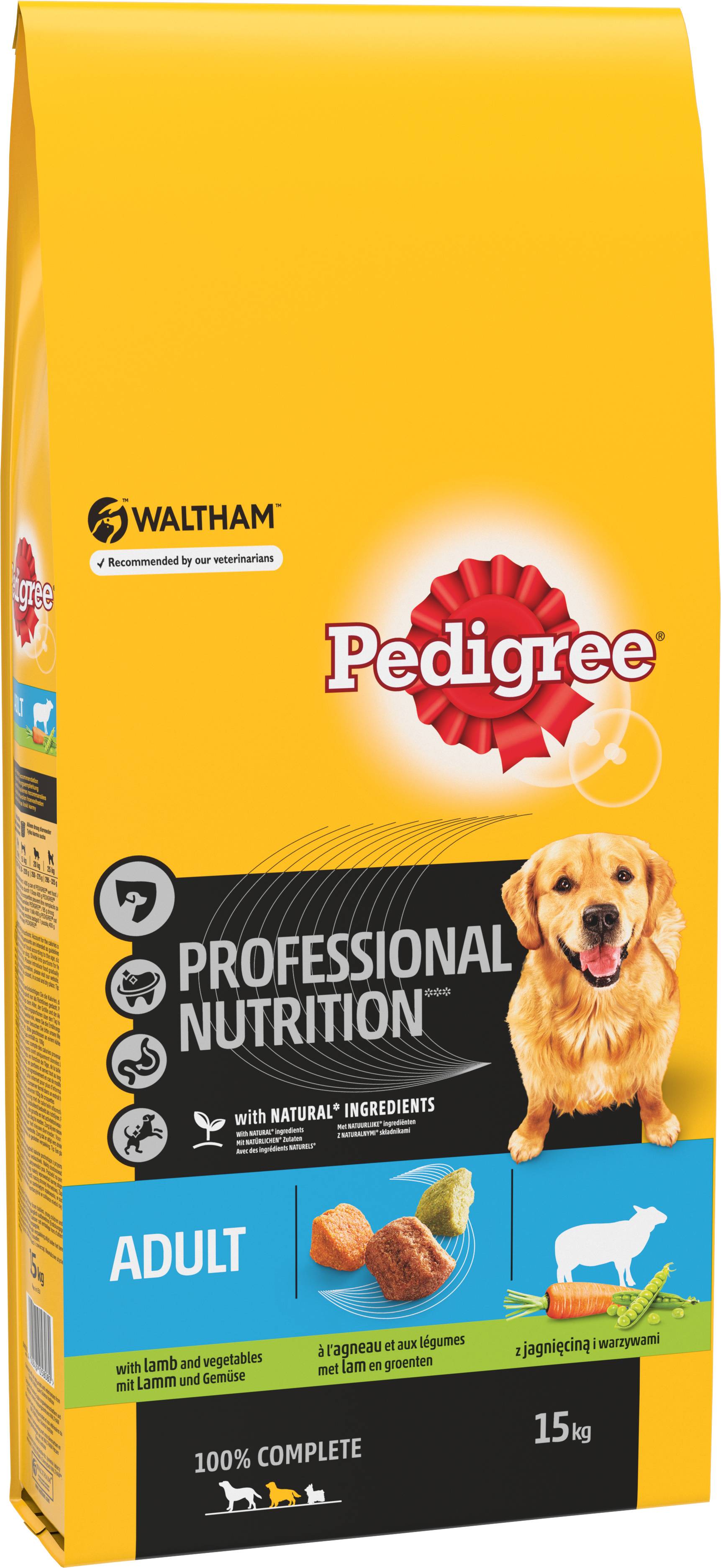 Croquettes Chien Agneau Légumes - PEDIGREE