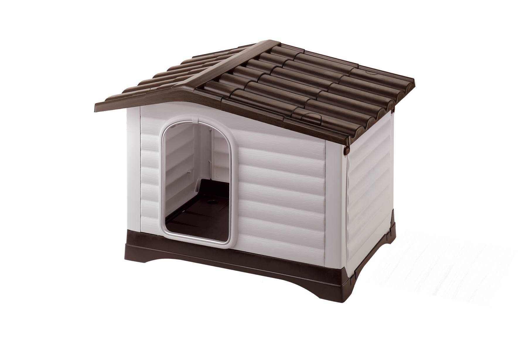 Ferplast - Niche pour Chiens Plastique Gris - FERPLAST