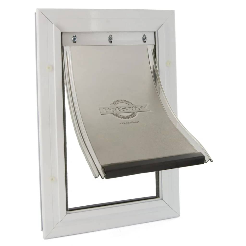 Petsafe - Porte Staywell® cadre aluminium blanc -7kg - L.31 x l.21 x H.7 cm - Image 4