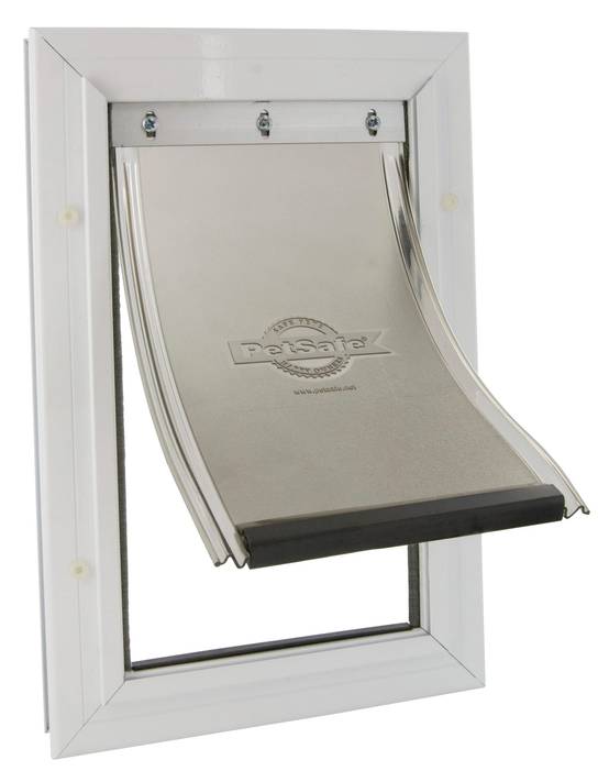 Petsafe - Porte Staywell® cadre aluminium blanc -7kg - L.31 x l.21 x H.7 cm - Image 1