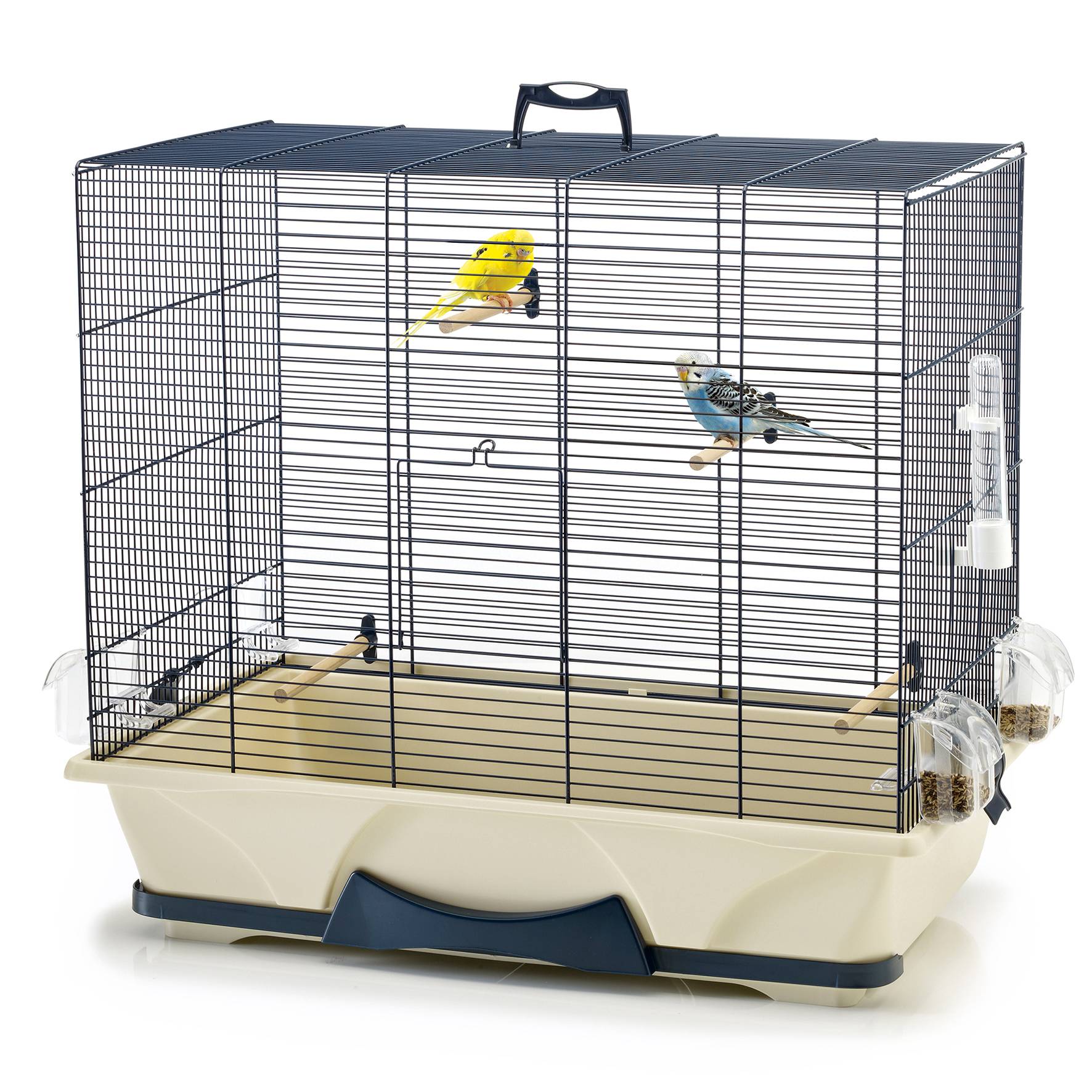 Cage Oiseaux Primo 50 Bleu Marine - L.65 x l.38 x H.56,5 cm