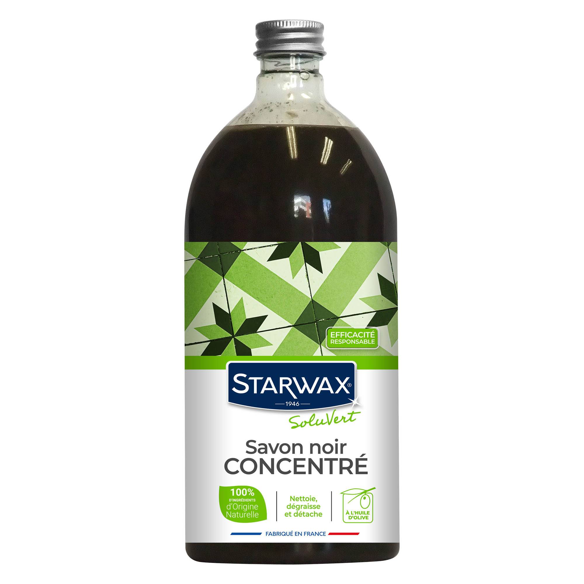 Starwax Soluvert - SAVON NOIR CONCENTRE A L'HUILE D'OLIVIE 1L