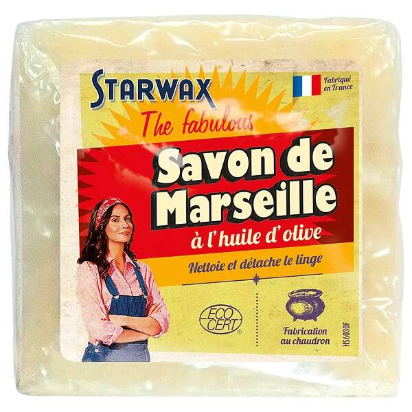 Starwax - SAVON DE MARSEILLE A L'HUILE D'OLIVE 300G - Image 3