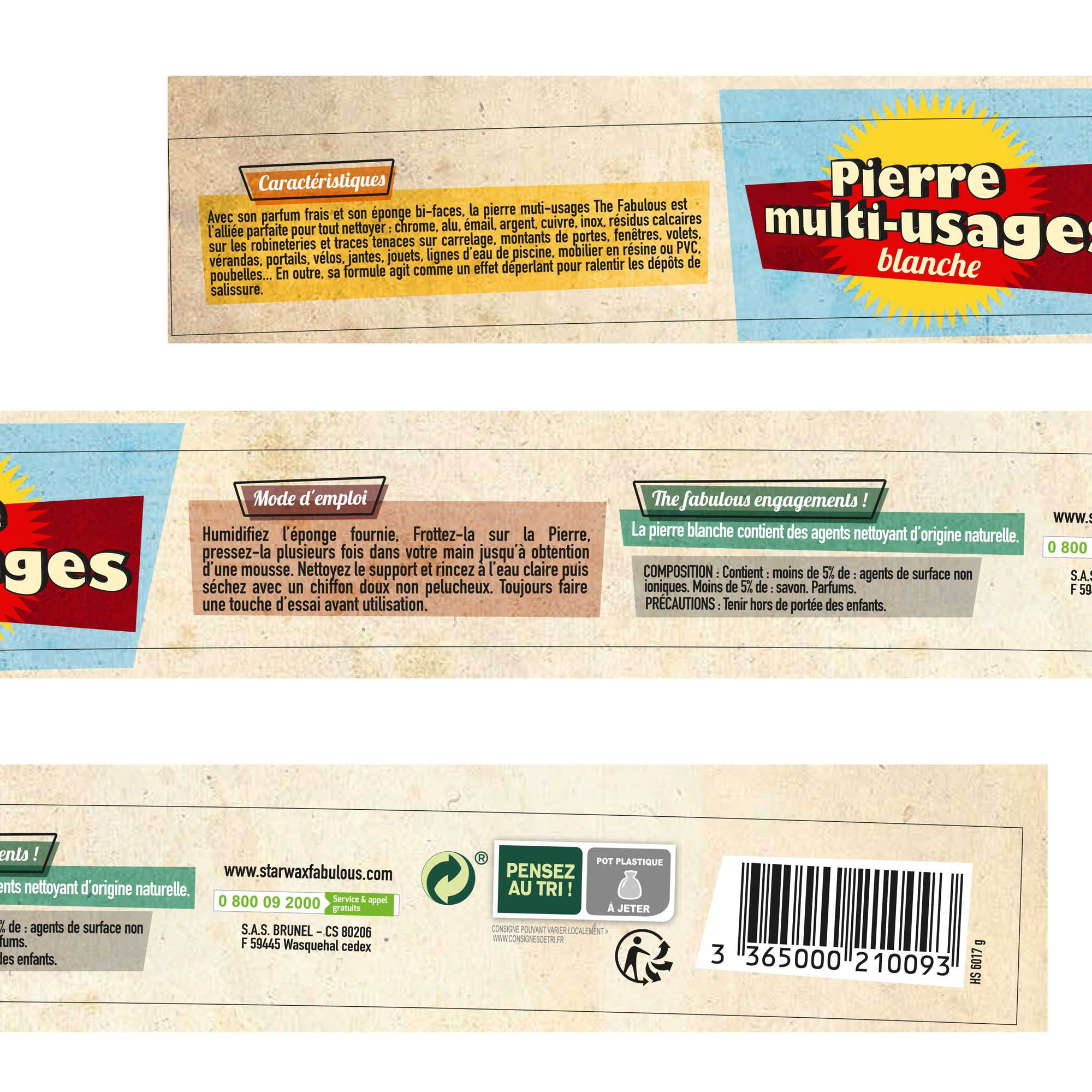 Starwax - Pierre Blanche Multi-Usages - STARWAX FABULOUS - Image 2
