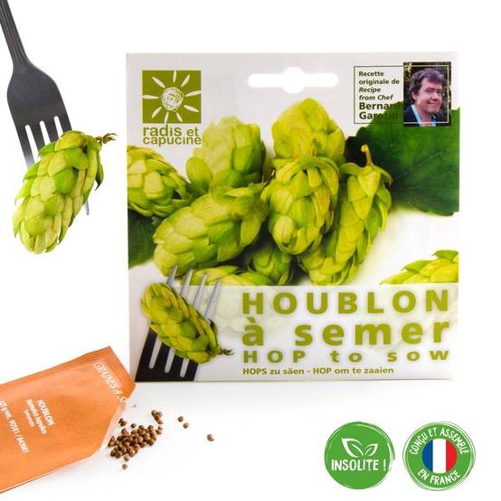 Sachet De Graines Houblon Comestible - RADIS ET CAPUCINE - Image 2