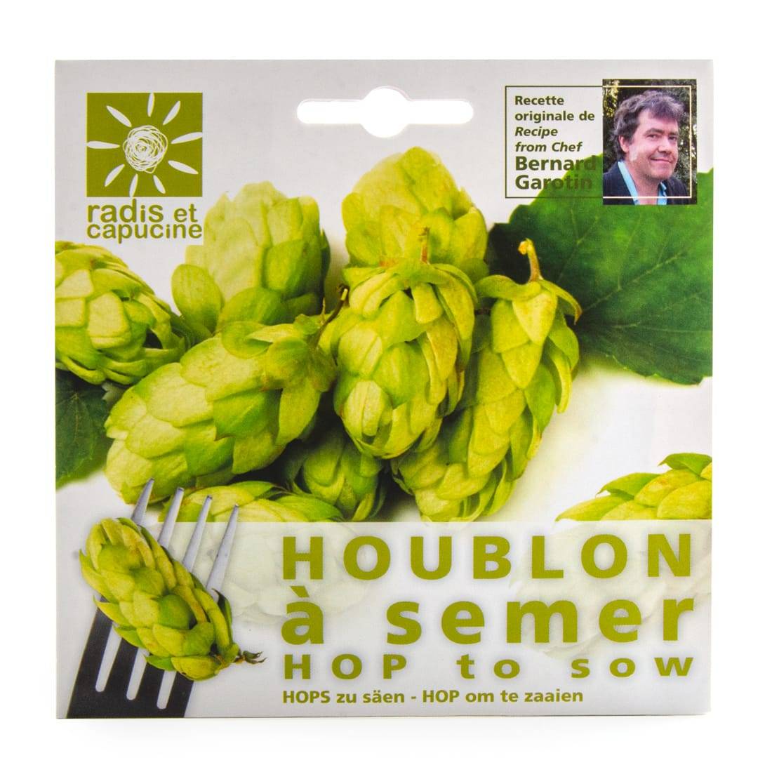 Sachet De Graines Houblon Comestible - RADIS ET CAPUCINE - Image 1