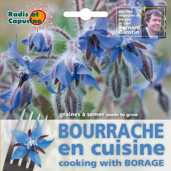 Radis et Capucine - Graines Bourrache Comestible – RADIS ET CAPUCINE - Image 1