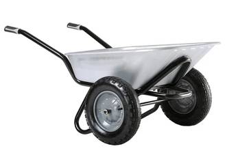 Brouette 2 roues acier galvanisé 100 L 150 kg HAEMMERLIN
