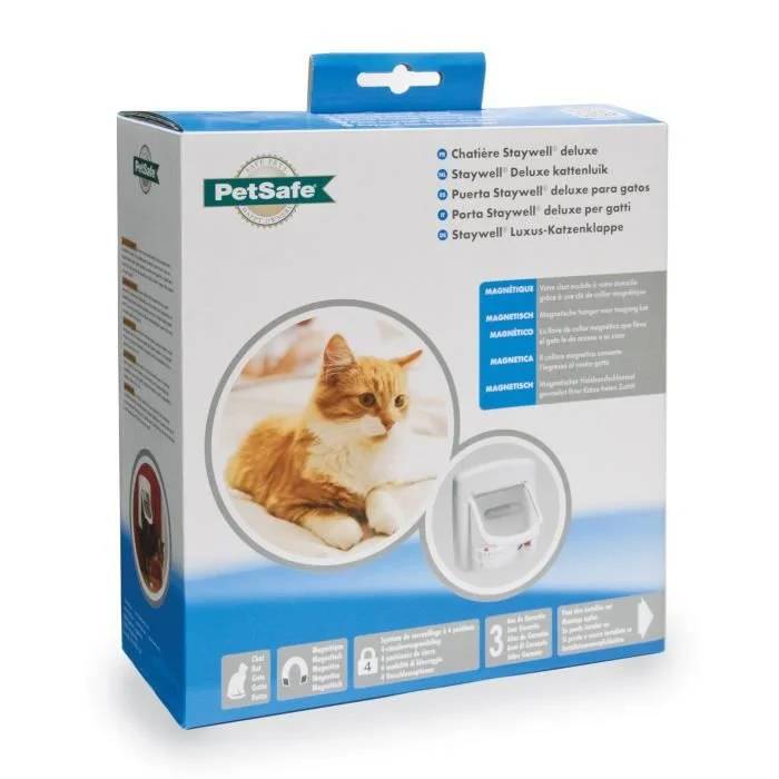 Petsafe - Porte Staywell® magnétique Deluxe 4 positions - Blanc - Image 5