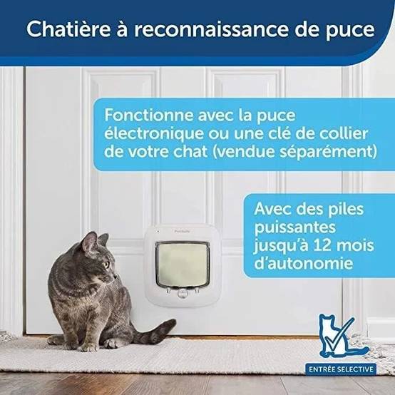 Petsafe - Porte Staywell® magnétique Deluxe 4 positions - Blanc - Image 8