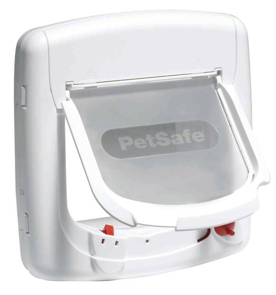Petsafe - Porte Staywell® magnétique Deluxe 4 positions - Blanc - Image 1