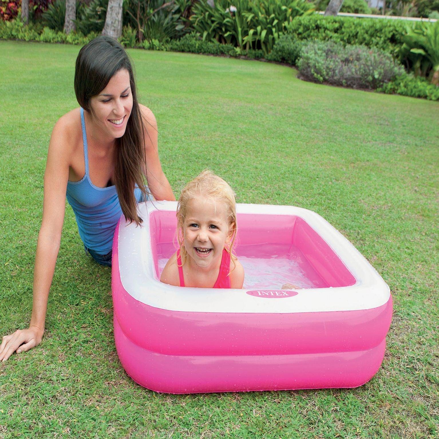 Intex - Piscine Gonflable Carrée Vinyle - INTEX - Image 5