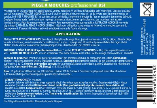 BSI - Piège à mouches - BSI - Image 2