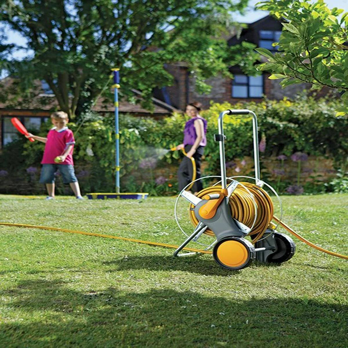 Hozelock - Chariot métal équipé tuyau L. 30m Flexi + Fabriqué en France - HOZELOCK - Image 9
