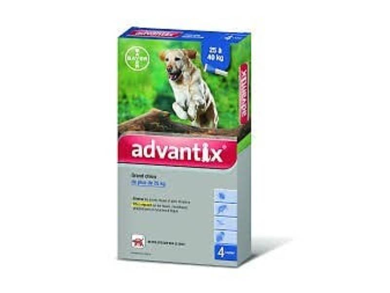 Advantix - Traitement antiparasitaire grand chien 4 pipettes - Image 4