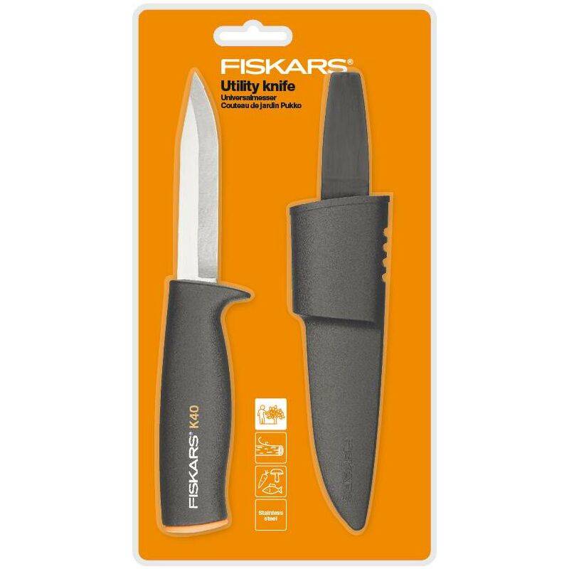 Fiskars - Fiskars - Couteau de jardin Pukko K40 avec fourreau en plastique - Image 8