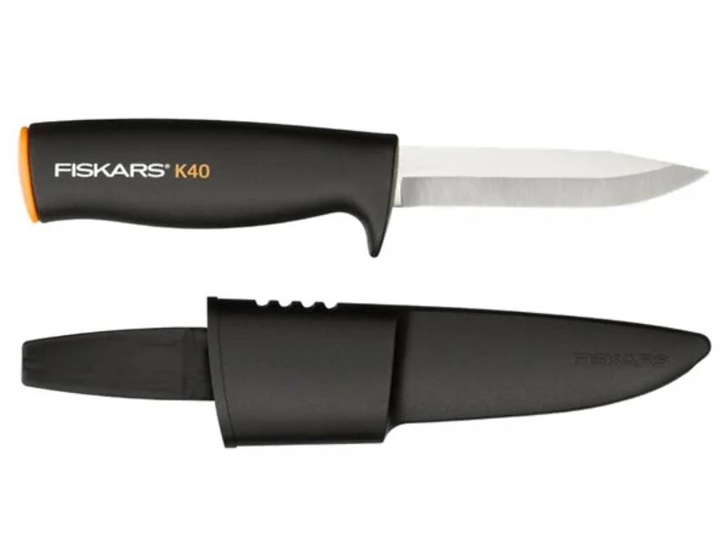 Fiskars - Fiskars - Couteau de jardin Pukko K40 avec fourreau en plastique - Image 2