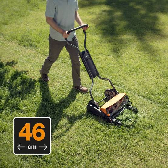 Fiskars - Tondeuse Hélicoïdale Manuelle StaySharp™ Largeur 45 cm FISKARS - Image 17