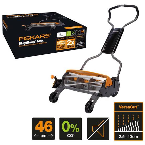 Fiskars - Tondeuse Hélicoïdale Manuelle StaySharp™ Largeur 45 cm FISKARS - Image 10