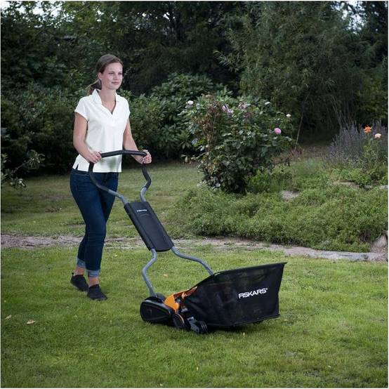 Fiskars - Tondeuse Hélicoïdale Manuelle StaySharp™ Largeur 45 cm FISKARS - Image 11