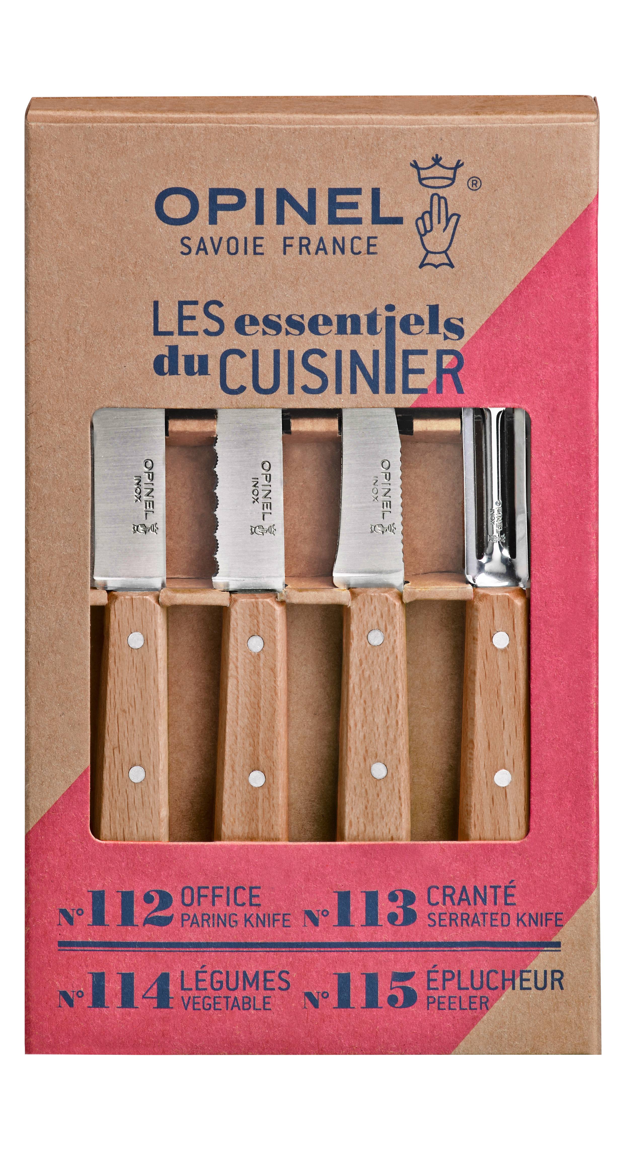 Opinel - Set de 4 couteaux de cuisine essentiels - Opinel - Image 1