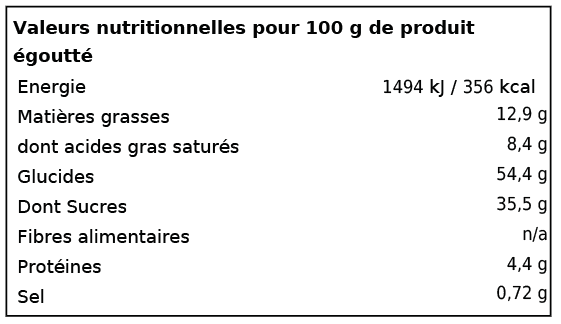 Les délices de Marie - Cake aux fruits 350 grs - Image 2