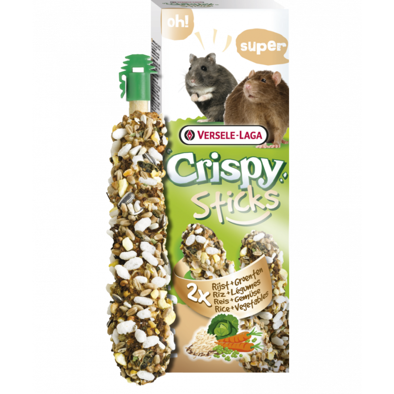 Versele Laga - Friandise cuite au four hamsters rats - CRISPY