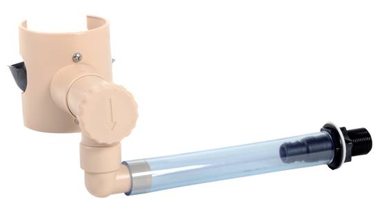 EDA Plastiques - Capt'Eau Gouttière ronde Beige - EDA Plastiques