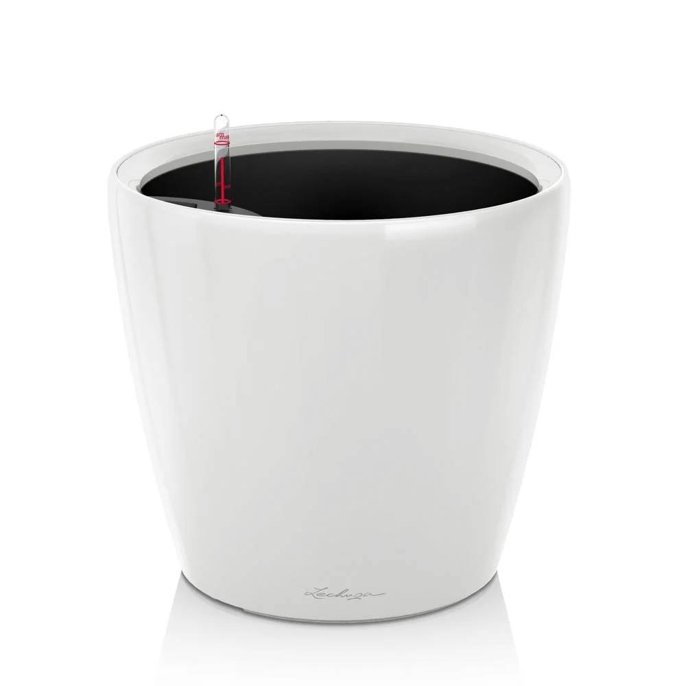 Jardinière Classico LS 21 Blanc brillant - LECHUZA - Image 5