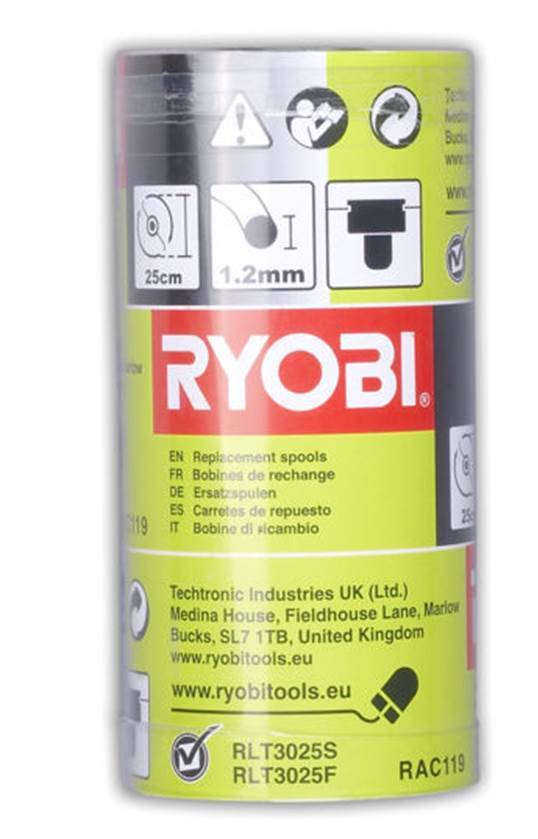 Ryobi - Lot 3 Bobines Double Fil RYOBI - Image 2
