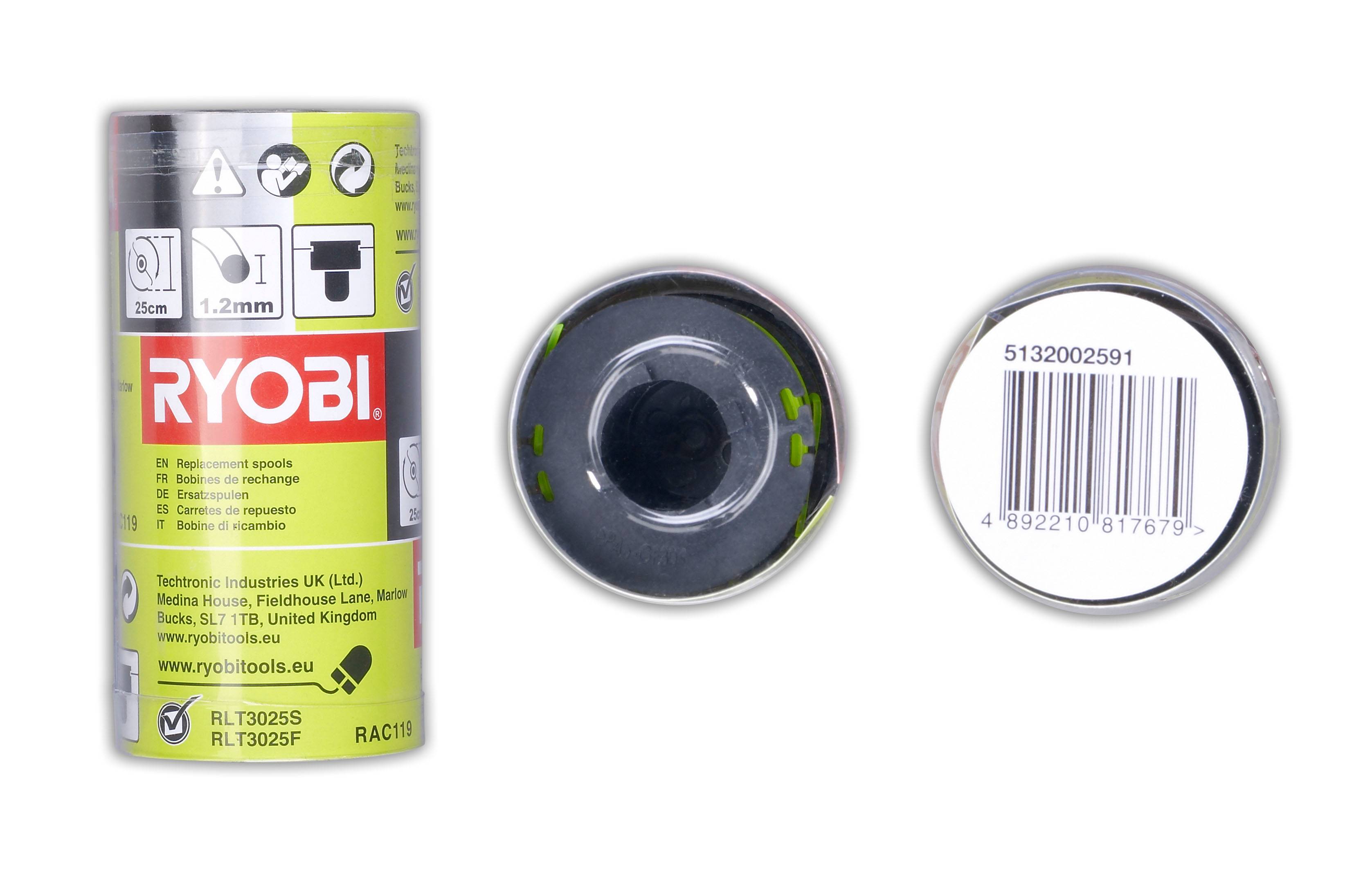 Ryobi - Lot 3 Bobines Double Fil RYOBI