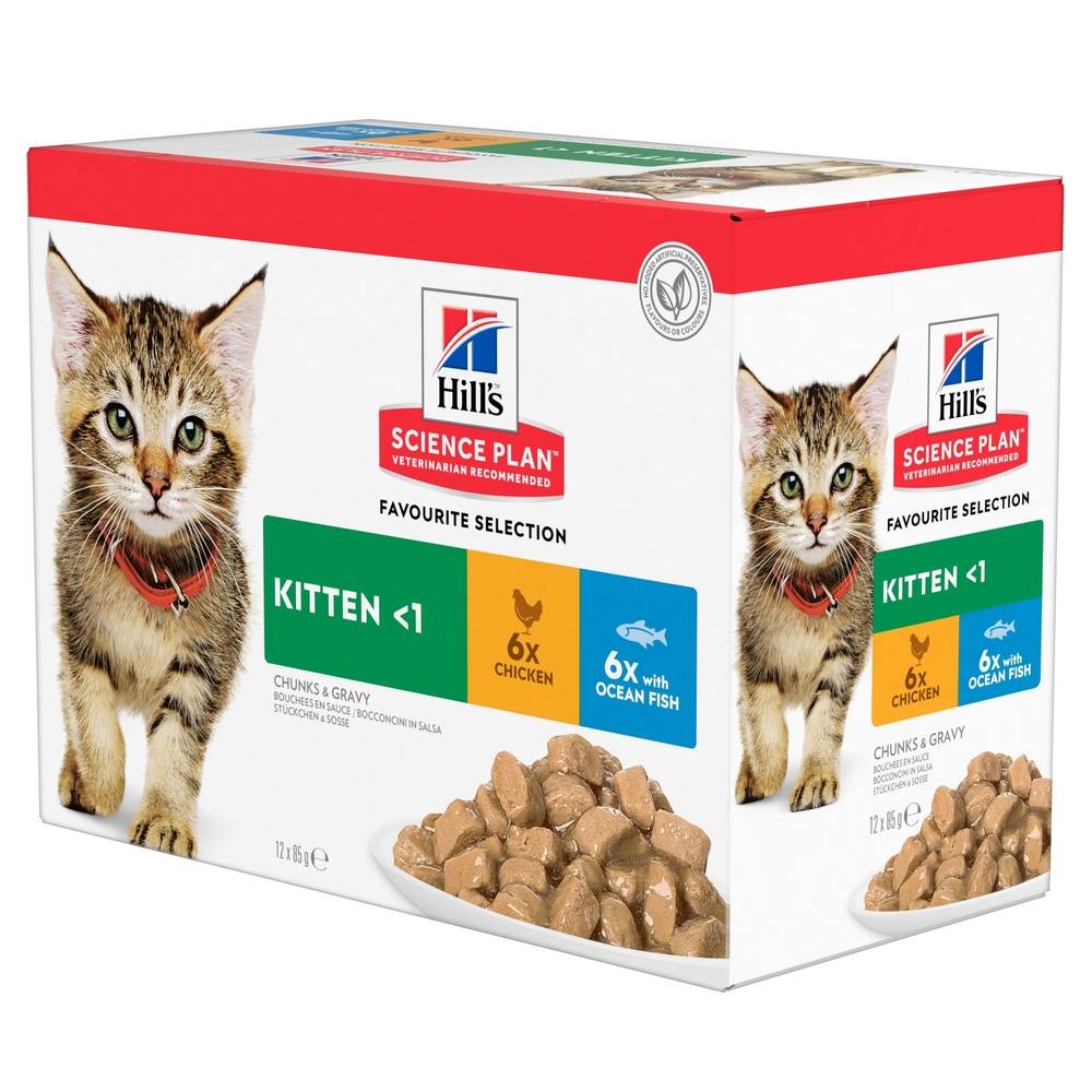 Science plan - Chat Kitten MP Poulet & Poisson 12x85g