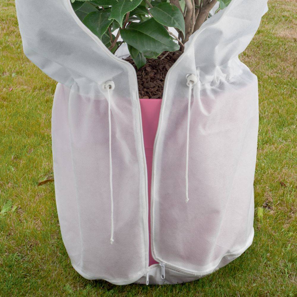 Nortène - Housse d'hivernage zippée Maxizip Ø0,50 x H.2 m 100 g/m² - Nortène - Image 3