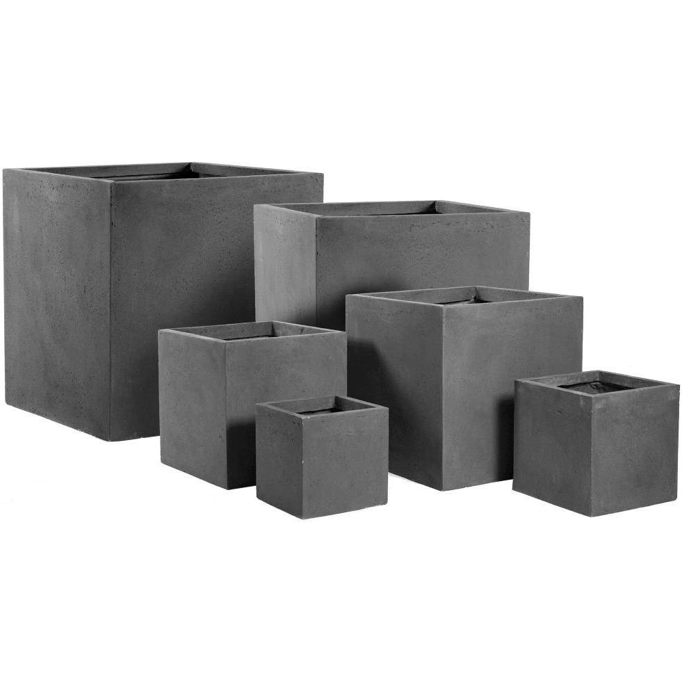 Mega collections - Pot de terre fibre gris - Mega Ceramics - Image 4
