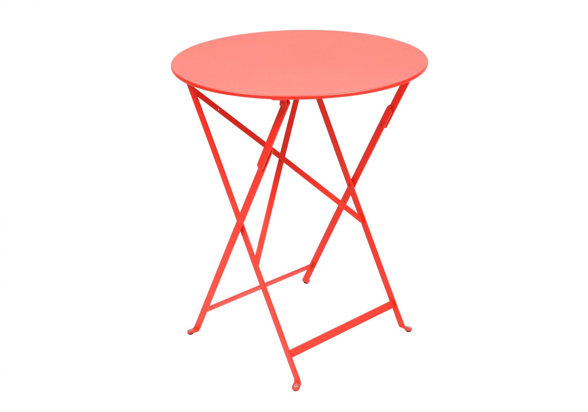Fermob - Fermob - Table pliante Bistro capucine - Ø60 x H.74 cm - Image 1