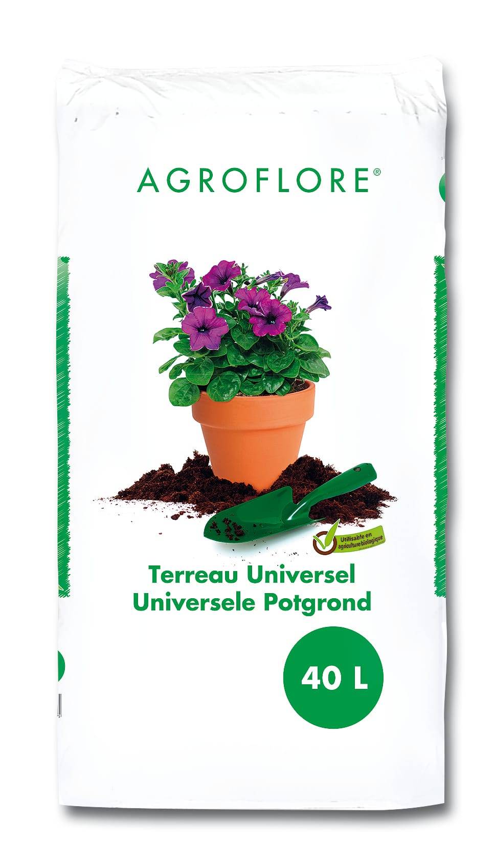 Agroflore - Terreau Universel 40L