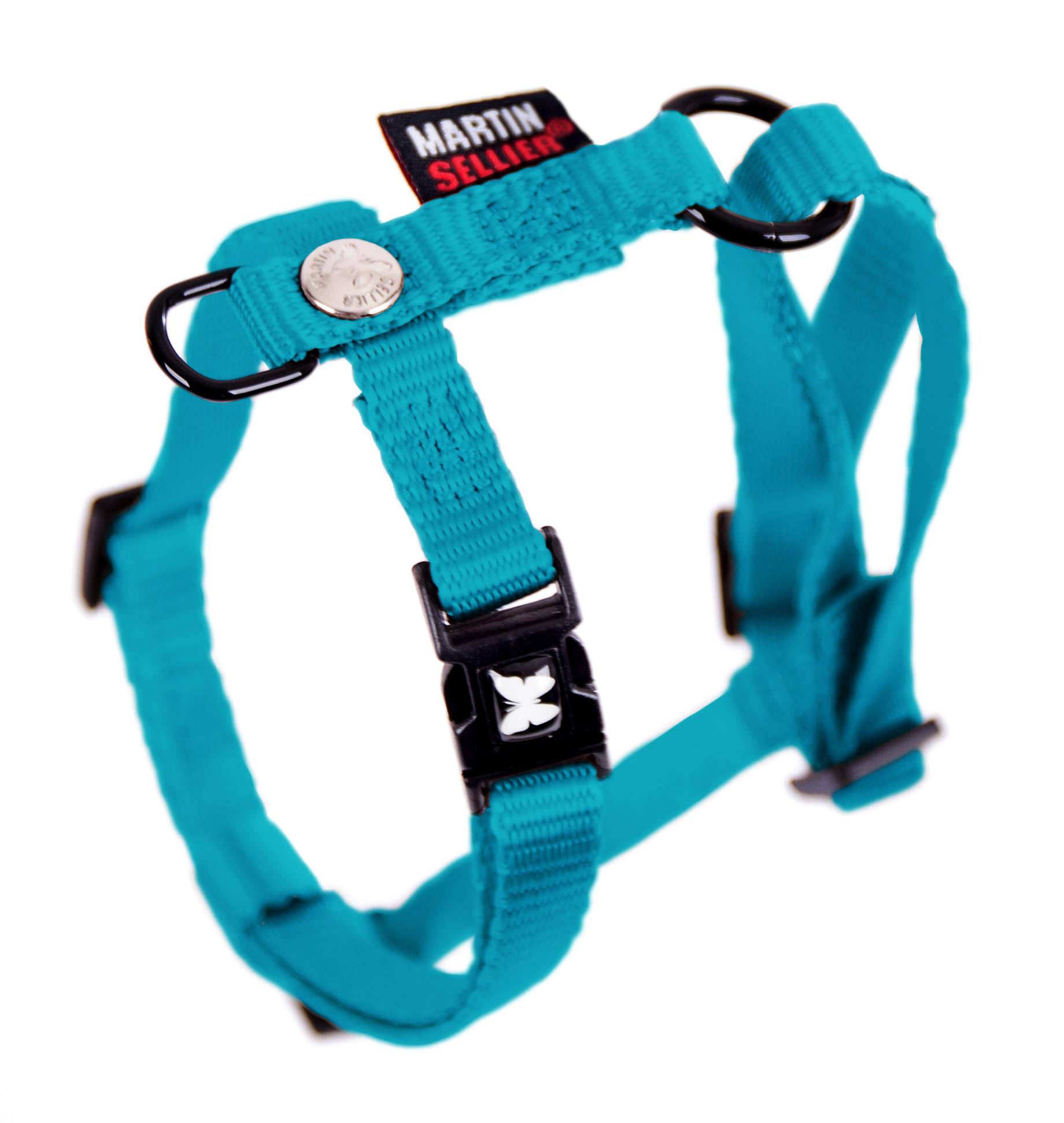 Smooz - Harnais pour chien réglable nylon rouge - MARTIN SELLIER - Image 1