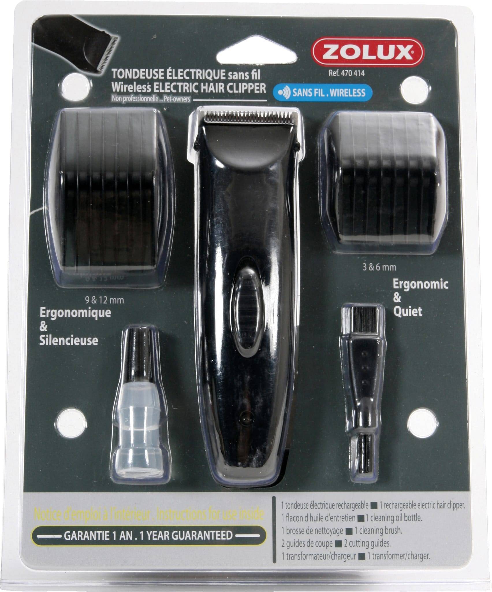 Zolux - Kit tondeuse chien sans fil - Zolux - Image 1
