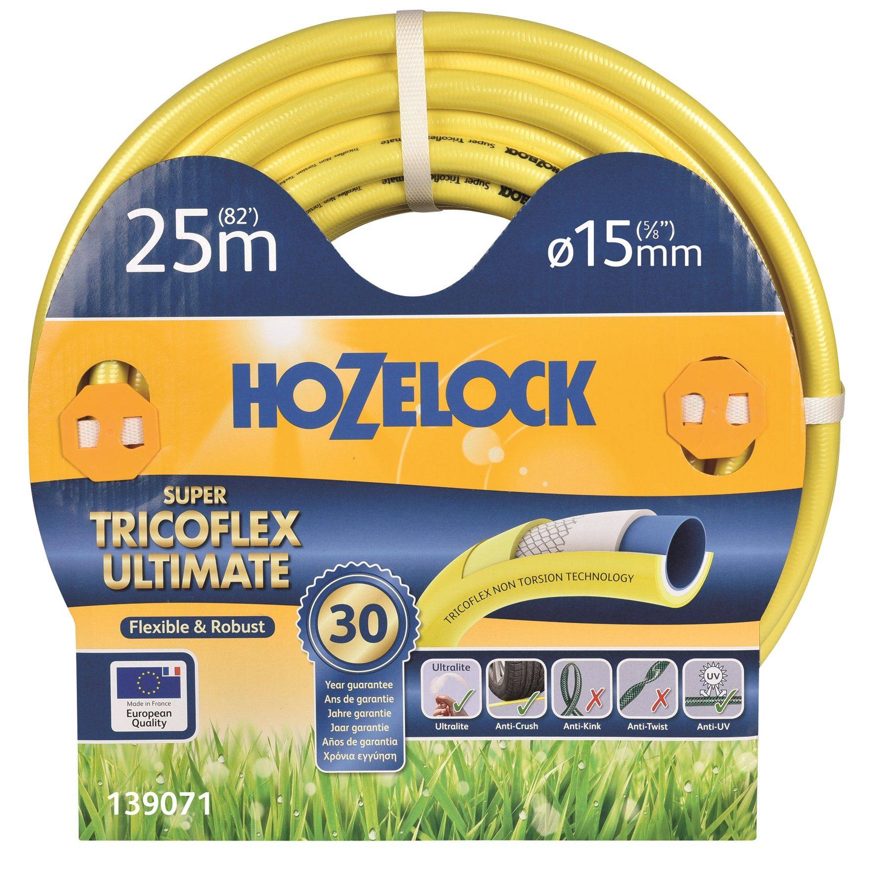 Hozelock - Tuyau Super-Tricoflex - D15MM X 25M
