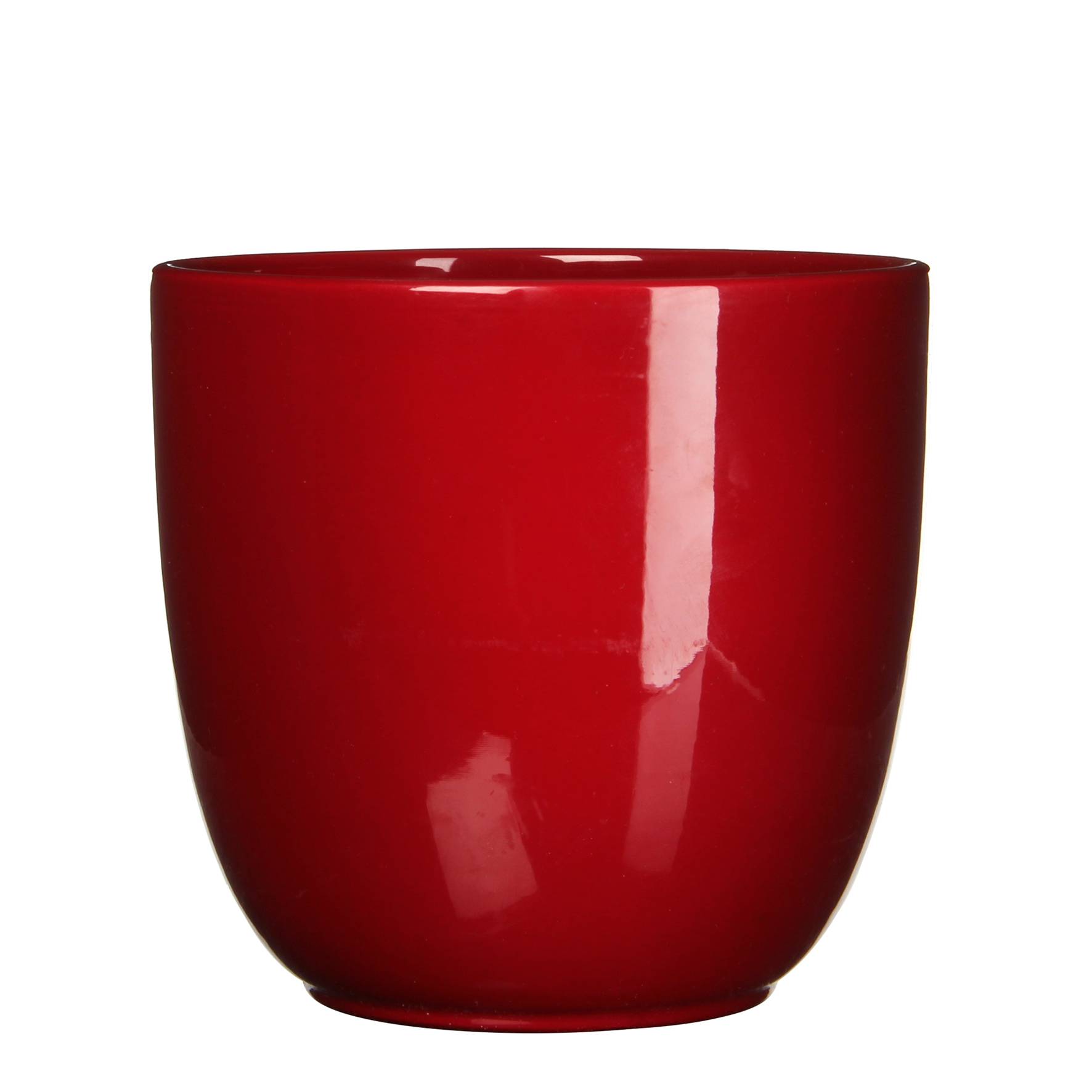 Cache-pot Céramique Rouge - MICA DECORATIONS - Image 1