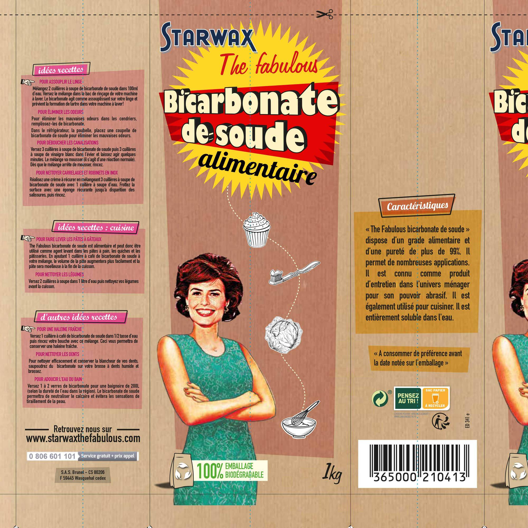 Starwax Fabulous - Bicarbonate de soude alimentaire – Starwax Fabulous - Image 3