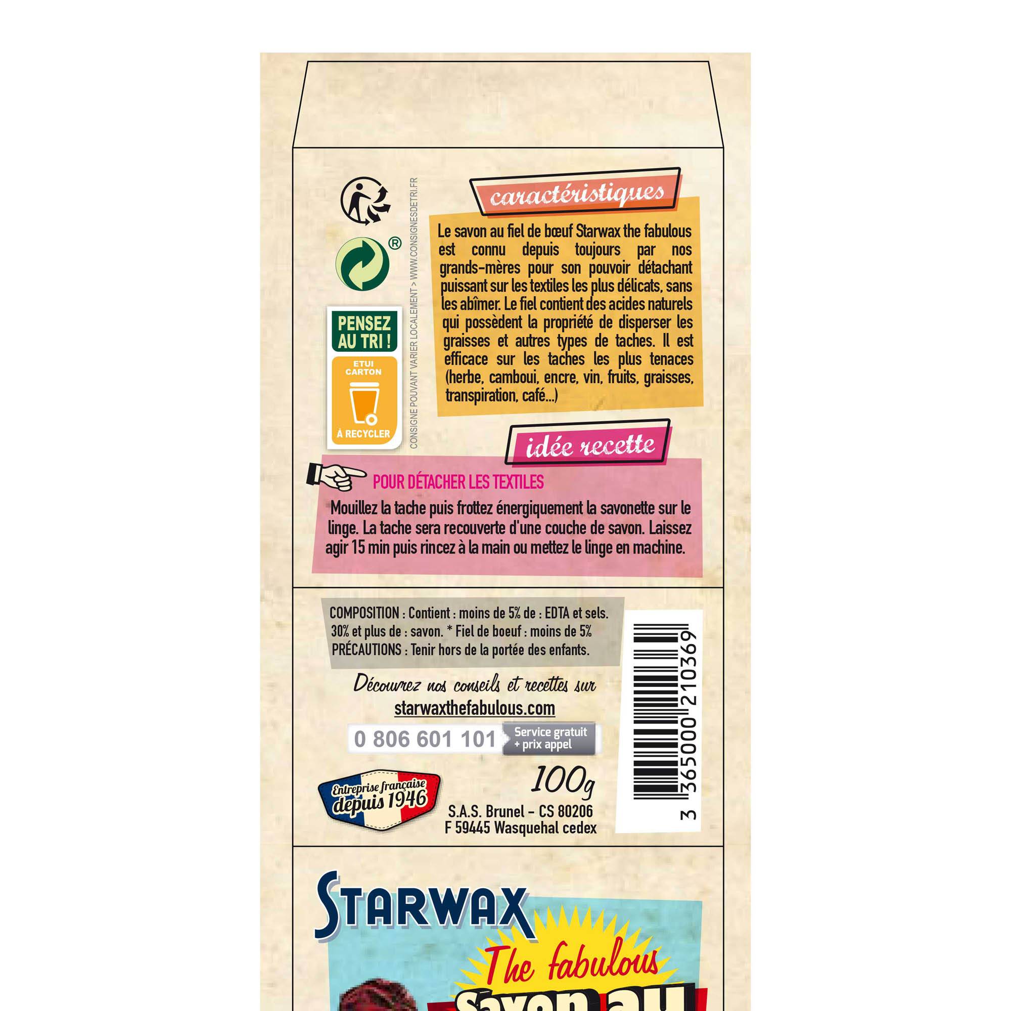 Starwax Fabulous - Savon Détachant Fiel De Bœuf - STARWAX FABULOS - Image 3
