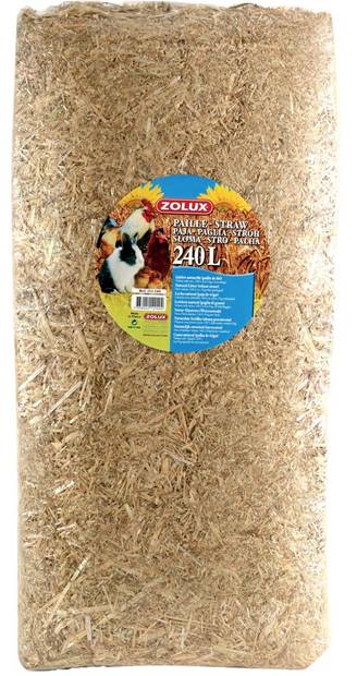 Zolux - Zolux - Paille Litière naturelle à base de blé 240 L