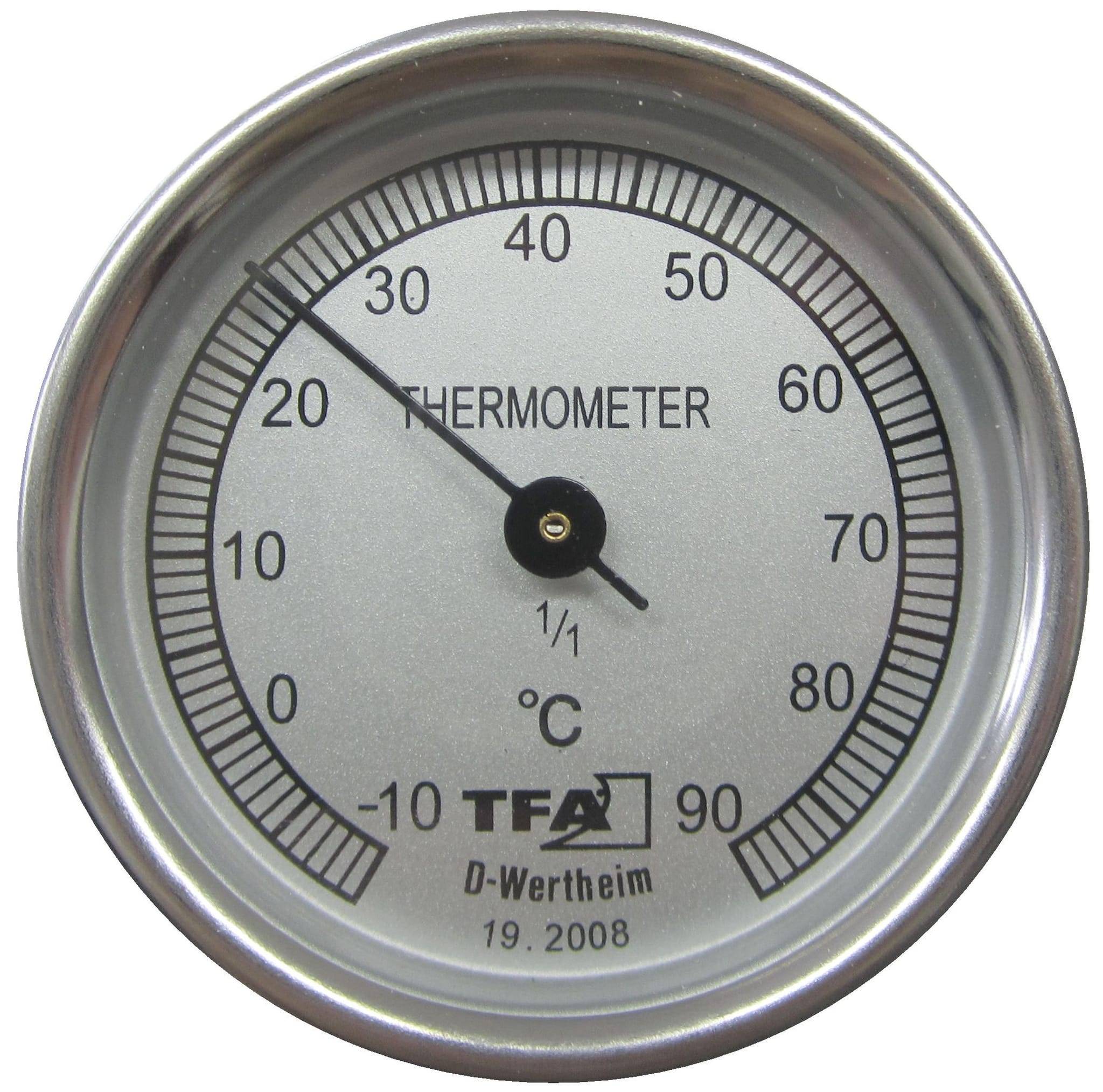 Thermomètre a compost en inox - L.5,1 x l.5,1 x H.41 cm - Image 2