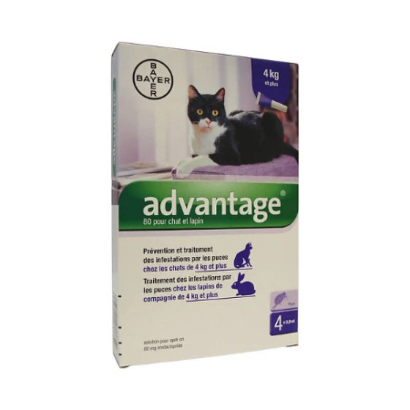 Antiparasitaire Externe Chats Lapins - ADVANTAGE - Image 3