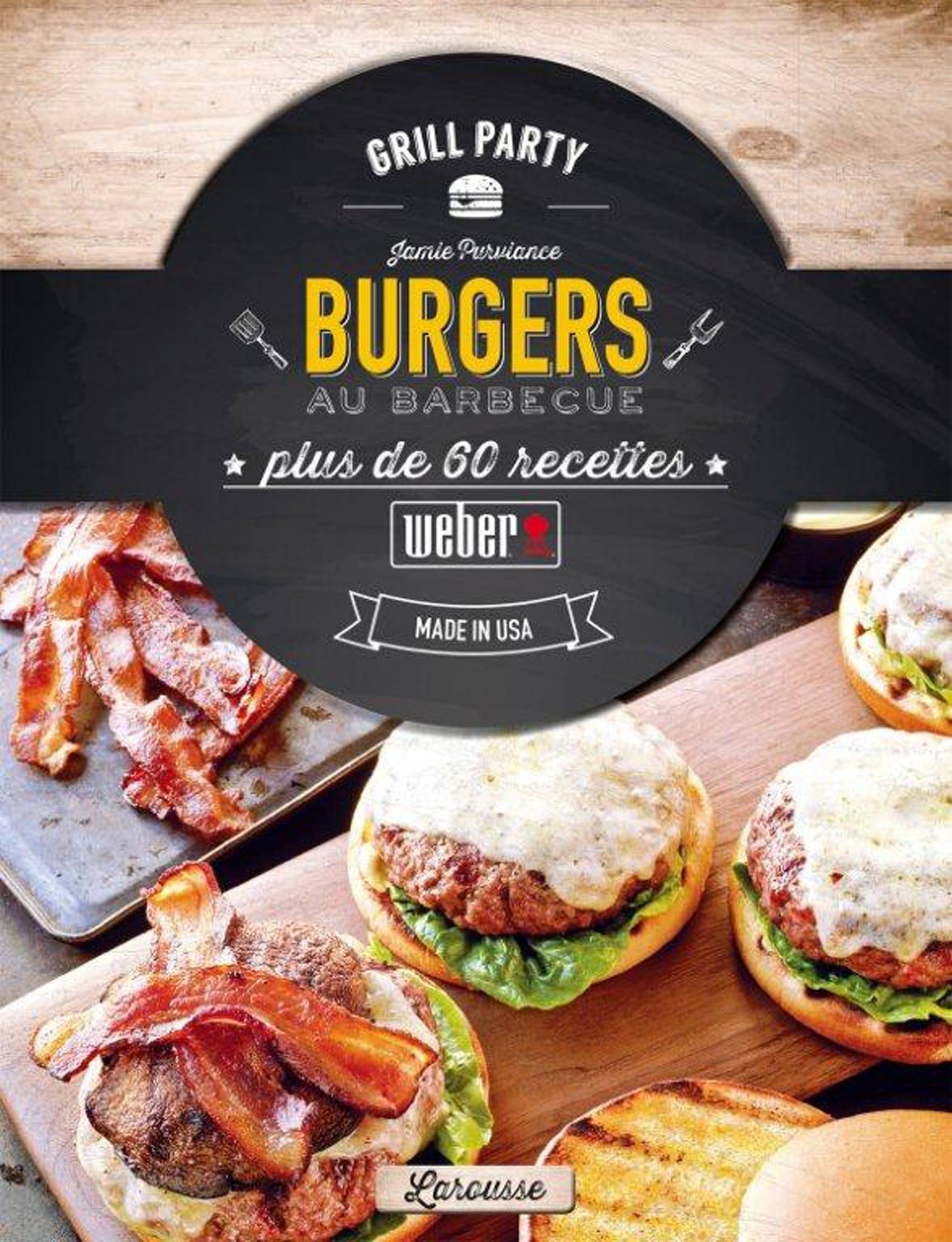 Livre de recettes Burgers au barbecue